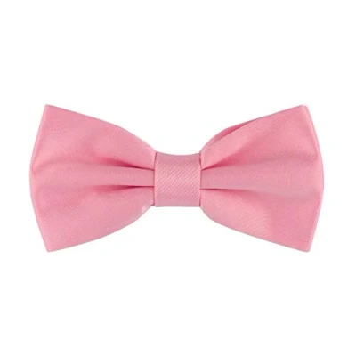 Abbildung von Ladeheid Fliege Kinder Jungen mit einstellbarem Band für Anzug festlich Kinderfliege Mode Jungs MJ (10cm x 5cm) 5cm, Rosa)