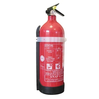 Abbildung von CORA 000126804 Pulverfeuerlöscher mit Halterung, 2 kg, Klasse 8A 70B C