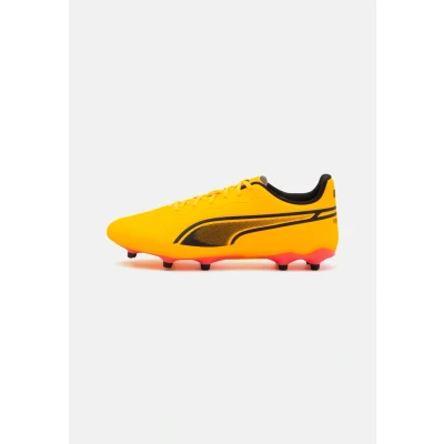 Abbildung von Puma KING Match FG/AG Fußballschuh Nocken, Herren, Größe: 42.5, Sun stream/black/sunset glow Schuhe