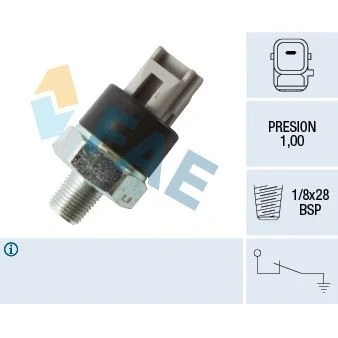 Abbildung von FAE 12545 Öldruckschalter 1/8&#039;&#039;x28h BSP 1,0