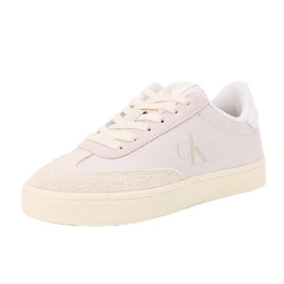 Abbildung von Calvin Klein Jeans Classic Cupsole MIX Sneaker low, Damen, Größe: 38, Lilac ash/eggshell Schuhe