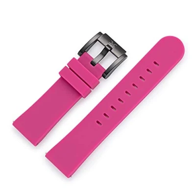 Abbildung von TW Steel Marc Coblen Armband Uhrenband Uhrenarmband Silikon 22 MM Pink SB_P_B