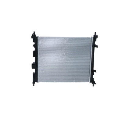 Abbildung von NRF 59221 Kühler, Motorkühlung Aluminium 485 418 16 Kühlrippen gelötet NISSAN: NV200 / Evalia Minibus