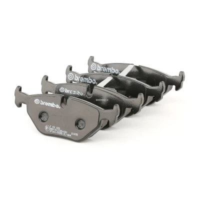 Abbildung von BREMBO P 06 025 Bremsbelagsatz für Verschleißwarnanzeiger vorbereitet mit Kolbenclip ohne Zubehör BMW: 3 Touring, Saloon, Convertible kfzteile,