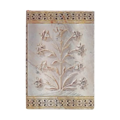Abbildung von Paperblanks Agra Mini Unlined (Taj Mahal Flowers)