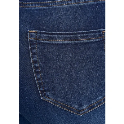 Abbildung von Elara Super High Waist Damen Hose Chunkyrayan EL12D1 Dunkelblau 56 (8XL)