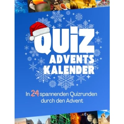Abbildung von Quiz Adventskalender In 24 spannenden Quizrunden durch die Adventszeit.: Der unterhaltsame für ganze Familie. Mit über 300 Quizfragen aus 10 Wissensgebieten.