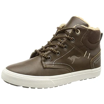 Abbildung von KangaROOS Unisex Kinder Kavu X Sneaker, Dunkelbraun, 31 EU