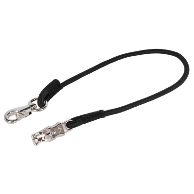 Abbildung von Kerbl Anbindekette Gummi Schwarz 70cm
