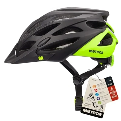 Abbildung von meteor® Marven Fahrradhelm Herren Damen Kinder Helm MTB rollerhelm mädchen kinderfahrradhelm für Downhill rennradhelm Mountainbike Inliner skaterhelm BMX fahradhelm Scooter Jungen Bike Helmet
