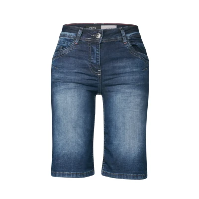 Abbildung von Cecil Damen B378655 Bermudas/Shorts, Mid Blue Used Wash, 31