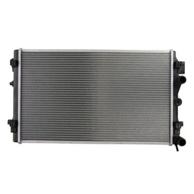 Abbildung von NRF 59056 Kühler, Motorkühlung Aluminium 649 412 22 Kühlrippen gelötet SEAT: Ibiza 4, 4 Sportcoupe, ST, SKODA: Fabia 2