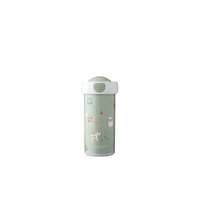 Abbildung von Mepal Verschlussbecher Campus Trinkbecher Little Dutch Auslaufsicherer Wasserflasche für Kinder Wiederverwendbarer Becher BPA frei &amp; Spülmaschinenfest 300 ml Farm