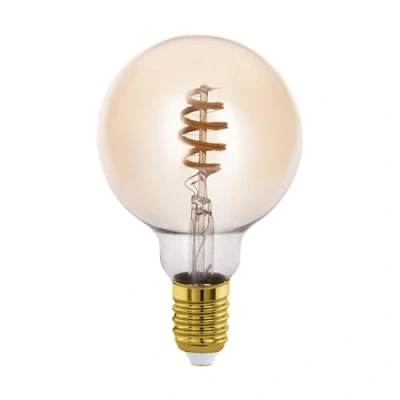 Abbildung von Eglo 12244 Connect Z LED Leuchtmittel E27 4,9W Glas amber L:14cm Ø:9.5cm dimmbar 2200 6500K extra warmweiß bis tageslichtweiß