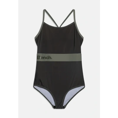 Abbildung von Bench Swimsuit Badeanzug für Kinder, Größe: 122/128, Oliv