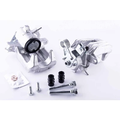 Abbildung von HELLA 8AN 355 783 671 Bremssattel Aluminium ohne Halter AUDI: A4 B7 Avant, B6 Saloon, SEAT: Exeo Saloon