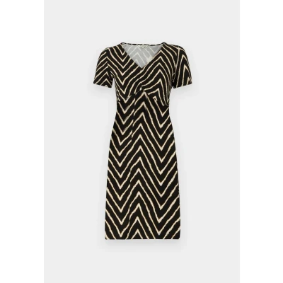 Abbildung von TOM Tailor EASY Dress Jerseykleid, Damen, Größe: 46, Black