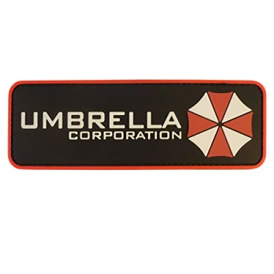 Abbildung von Umbrella Corporation Resident Evil Cosplay PVC Rubber 3D Fastener Patch