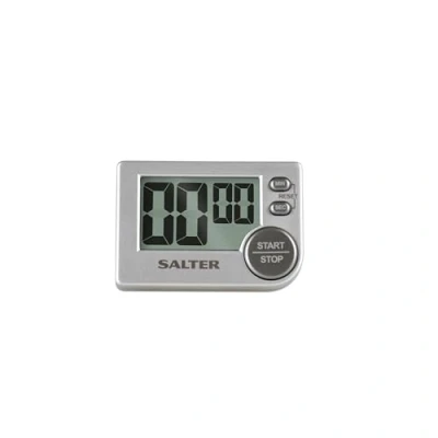 Abbildung von Salter 397 SVXR Big Button digitale Küchentimer Elektronischer eieruhr, Essenstimer mit Große Digitalanzeige, magnetisch oder freistehend Stopuhr, Lauter Alarm, bis zu 99min 59sek, grau
