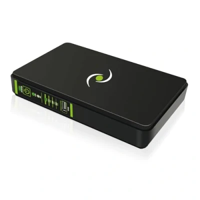 Abbildung von Tecnoware Power Systems MINI UPS ERA PLUS DC 5VDC/9VDC/12VDC, 25W Leistung, Schutz für Videoüberwachung, WIFI, Modem, VOIP, Powerbank 8800mAh, POE 24VDC/48VDC, Max Autonomie 240 Min.,