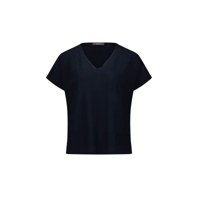 Abbildung von Vera Mont FAÇON À Encolure EN V Bluse, Damen, Größe: 38, Night sky