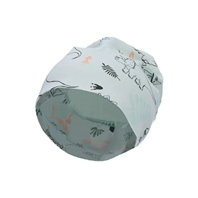 Abbildung von Sterntaler Baby Jungen Beanie Slouch Dinosaurier Baby, Kinderbeanie aus Jersey Baumwolle mit Print grün, 45