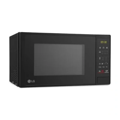 Abbildung von LG MH6042D Mikrowelle mit Grill und Digitalanzeige, 20 l, 700 W, 5 Leistungsstufen, I Wave Funktion, schnelleres Kochen, geschmacksneutral, einfache Reinigung, Schwarz