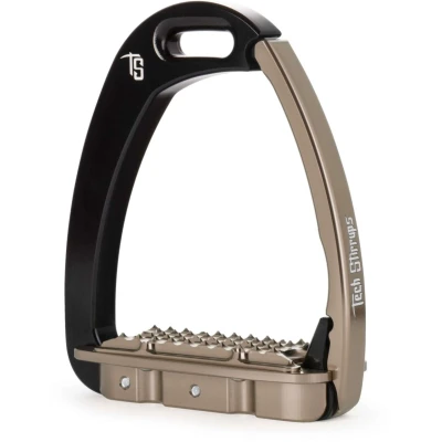 Abbildung von Tech Stirrups Steigbügel Venice EVO Cl. Schwarz/Braun Young