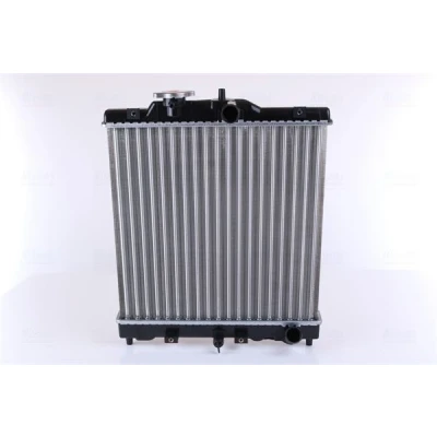 Abbildung von NISSENS 63309A Kühler, Motorkühlung Aluminium 350 349 16 Kühlrippen mechanisch gefügt, gelötet HONDA: Civic V Hatchback