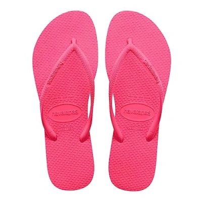 Abbildung von Havaianas Mädchen Slim (Mini Me) Flipflop, Ciber Pink, 31/32 EU