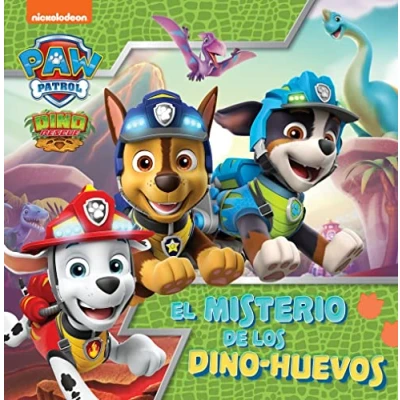 Abbildung von Paw Patrol Patrulla Canina. Un cuento El misterio de los dino huevos (Nickelodeon)
