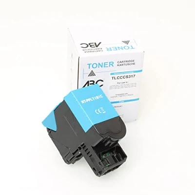 Abbildung von ABC Alternativ Toner Cyan für Lexmark CS317 CS317dn CS417 CS417dn CS517 CS517de CS517dn CX317 CX317dn CX417 CX417dn CX517 CX517de CX517dn 71B20C0