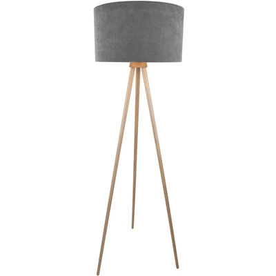 Abbildung von OTTO home Stehlampe »Torell« E27 1 Stk. Schirm mit Cordbezug, Dreibein aus Holz, 1x exkl., Zuleitung 300cm