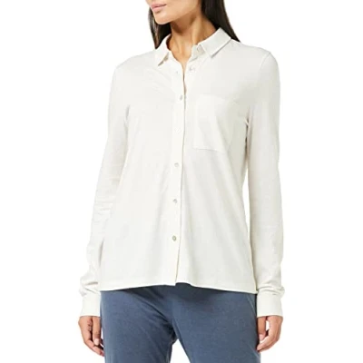 Abbildung von Triumph Damen Mix &amp; Match Jersey Shirt Pyjamaoberteil, White Light Combination, 38 EU