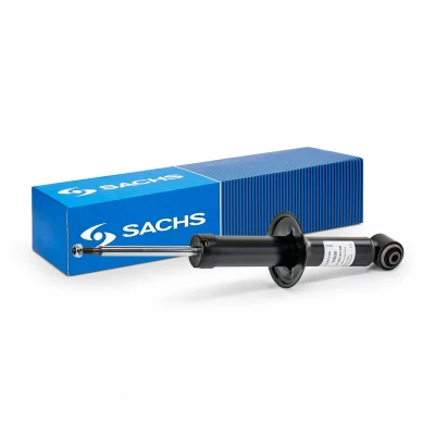 Abbildung von SACHS 556 281 Stoßdämpfer Gasdruck Zweirohr Teleskop oben Stift, unten Auge AUDI: A6 C5 Avant, Saloon, VOLKSWAGEN: Passat B5 Estate