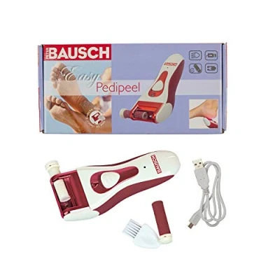 Abbildung von Peter Bausch 0328 Aufladbares Hornhautschleifgerät EasyPedipeel mit ergonomischem Griff zum Entfernen von Hornhaut