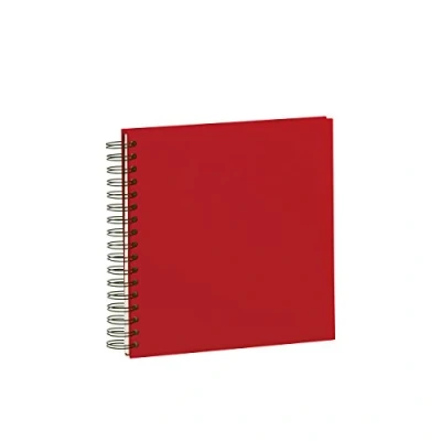 Abbildung von Rössler Papier 1329452366 S.O.H.O. Wire O Fotoalbum 230 x mm, 60 offwhite Seiten, Rot, 1 Stück
