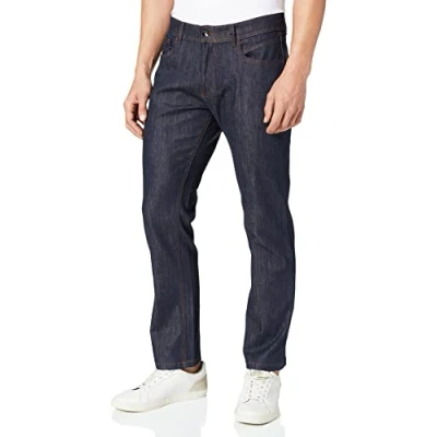 Abbildung von camel active Herren Regular Fit 5 Pocket Jeans 36 Dunkelblau menswear 36/36
