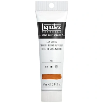 Abbildung von Liquitex 1045330 Professional Heavy Body Acrylfarbe in Künstlerqualität mit ausgezeichneter Lichtechtheit buttriger Konsistenz, 59ml Tube Siena Natur