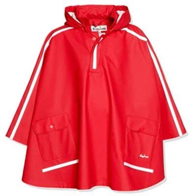 Abbildung von Playshoes Regen cape Langer Rücken Unisex Kinder,Rot,128