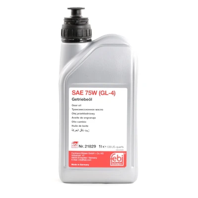 Abbildung von FEBI BILSTEIN 21829 Schaltgetriebeöl 1 75W VOLKSWAGEN: Passat B6 Saloon, Touran II, Bora FORD: FIESTA 6, FOCUS 3 Turnier, B Max kfzteile,