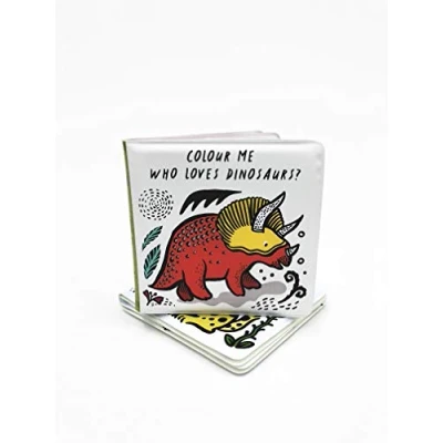 Abbildung von Colour Me: Who Loves Dinosaurs?: Watch Me Change In Water (5) (Wee Gallery Bath Books)