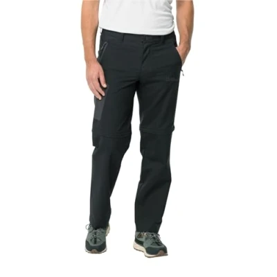 Abbildung von Jack Wolfskin Active Track ZIP OFF M Outdoorhose, Herren, Größe: 48, Phantom