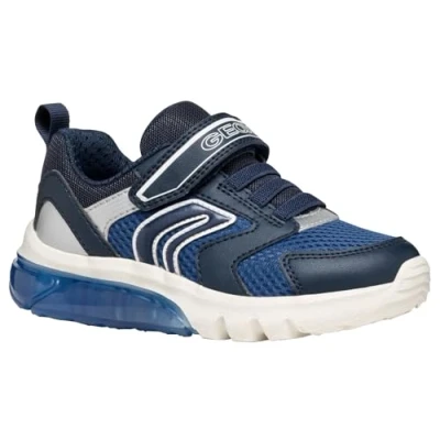 Abbildung von Geox J CIBERDRON Boy C Sneaker, AVIO/Navy, 37 EU