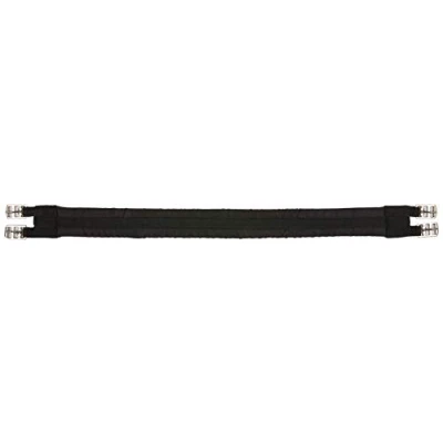 Abbildung von Rhinegold 0 Cotton Padded Girth 18 Black Gurt, Schwarz, 45,7 cm