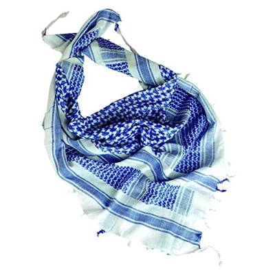 Abbildung von Mil Tec Mode Schal 12617000 Weiss/Blau OneSize