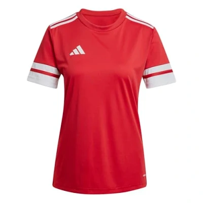 Abbildung von adidas Damen SQUADRA25 Jersey Short Sleeve, Team Power Red 2 / White, S