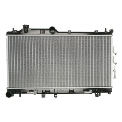 Abbildung von THERMOTEC D77013TT Kühler, Motorkühlung Aluminium 340 688 16 Kühlrippen gelötet SUBARU: Impreza III Hatchback, Legacy 4 Limousine