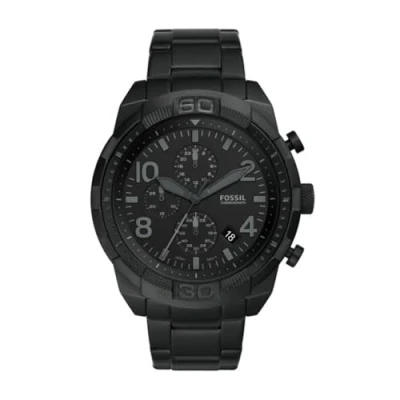 Abbildung von Fossil Chronograph, Herren, Größe: One Size, Schwarz