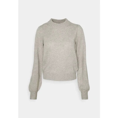 Abbildung von JDY RUE Strickpullover, Damen, Größe: Small, Chateau gray/melange